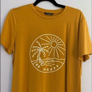 Yellow/orange t shirt